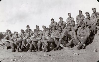 From the Frank May Collection Franks Platoon, North Africa